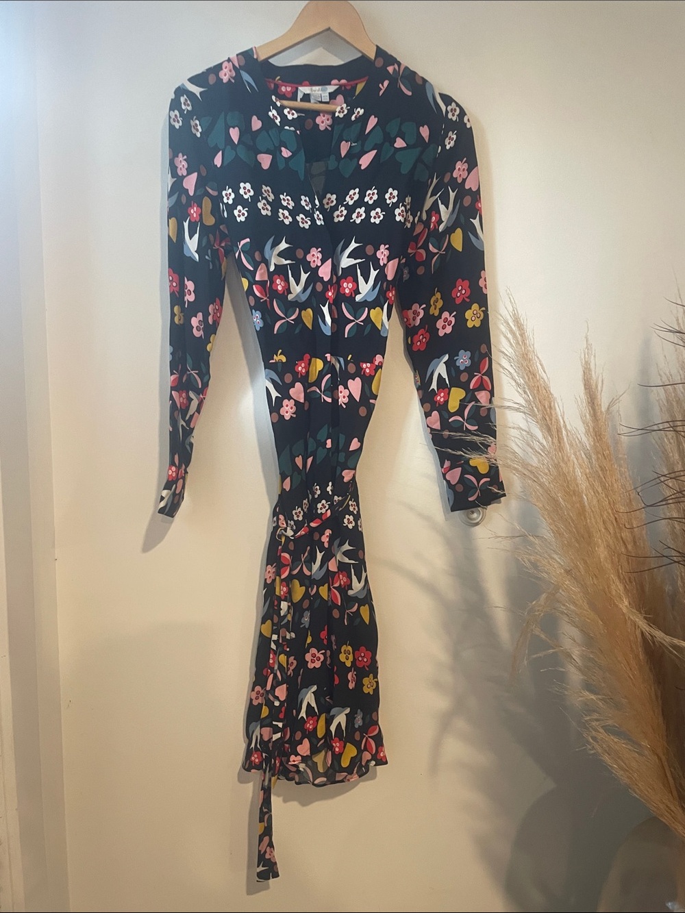 NWOT RARE Boden Folklore Dress Sz 6 B136 - Picture 3 of 6